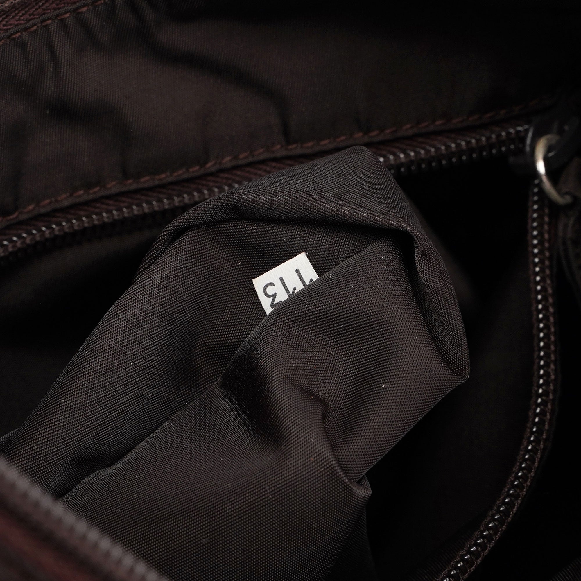 Brown Tessuto Plastic Shoulder Bag