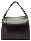 Brown Vitello Chic Shoulder Bag