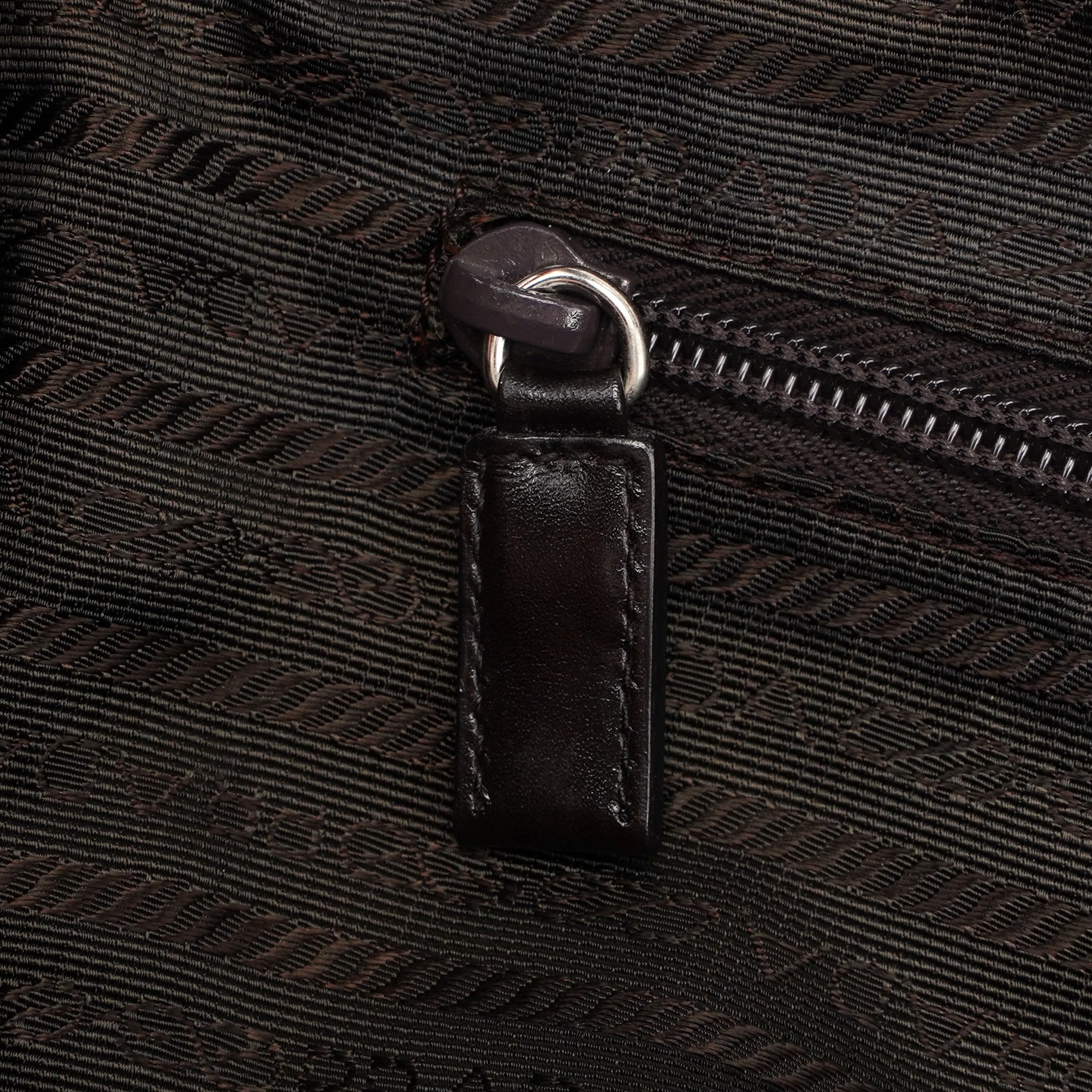 Brown Vitello Chic Shoulder Bag