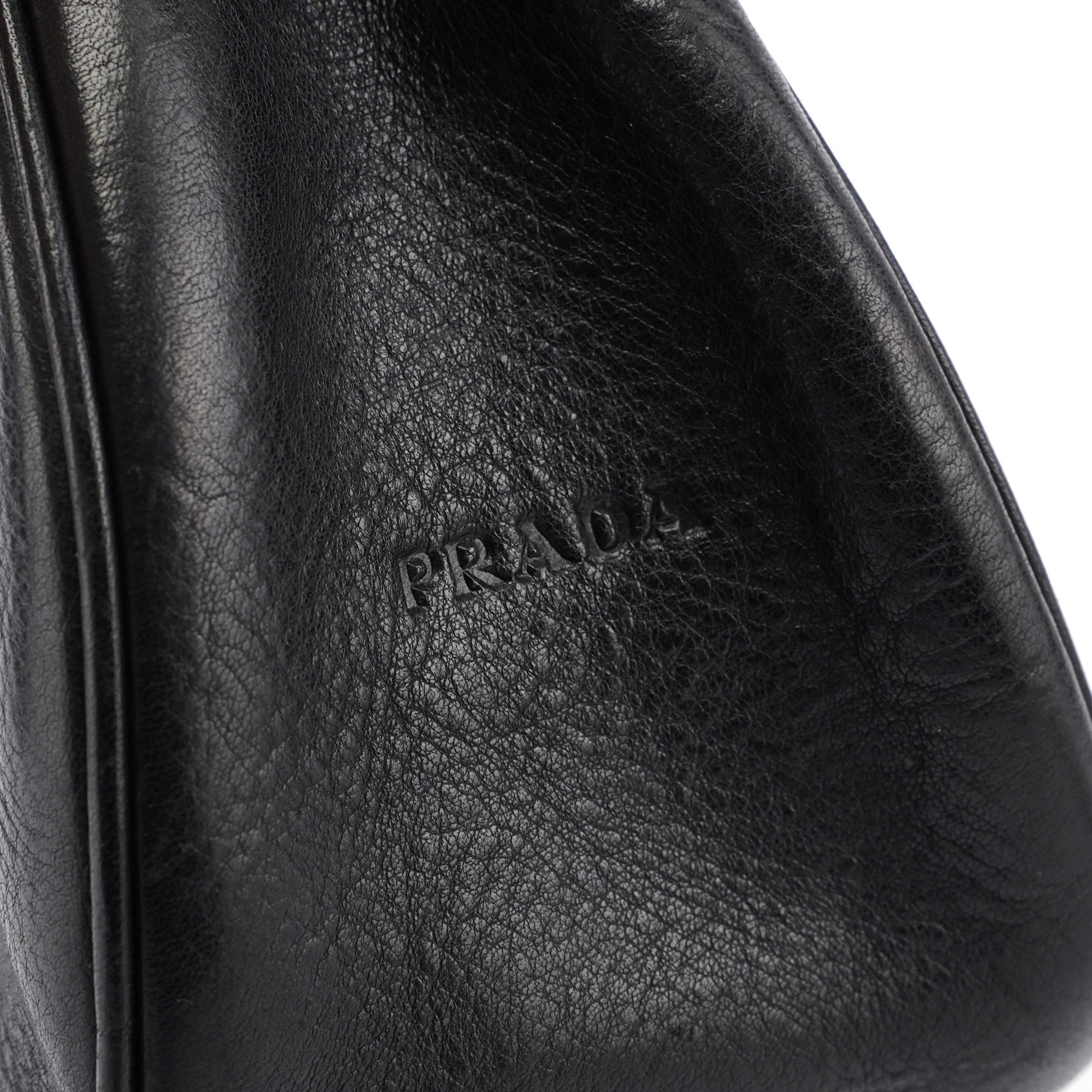 Buffalo Leather Hobo Shoulder Bag