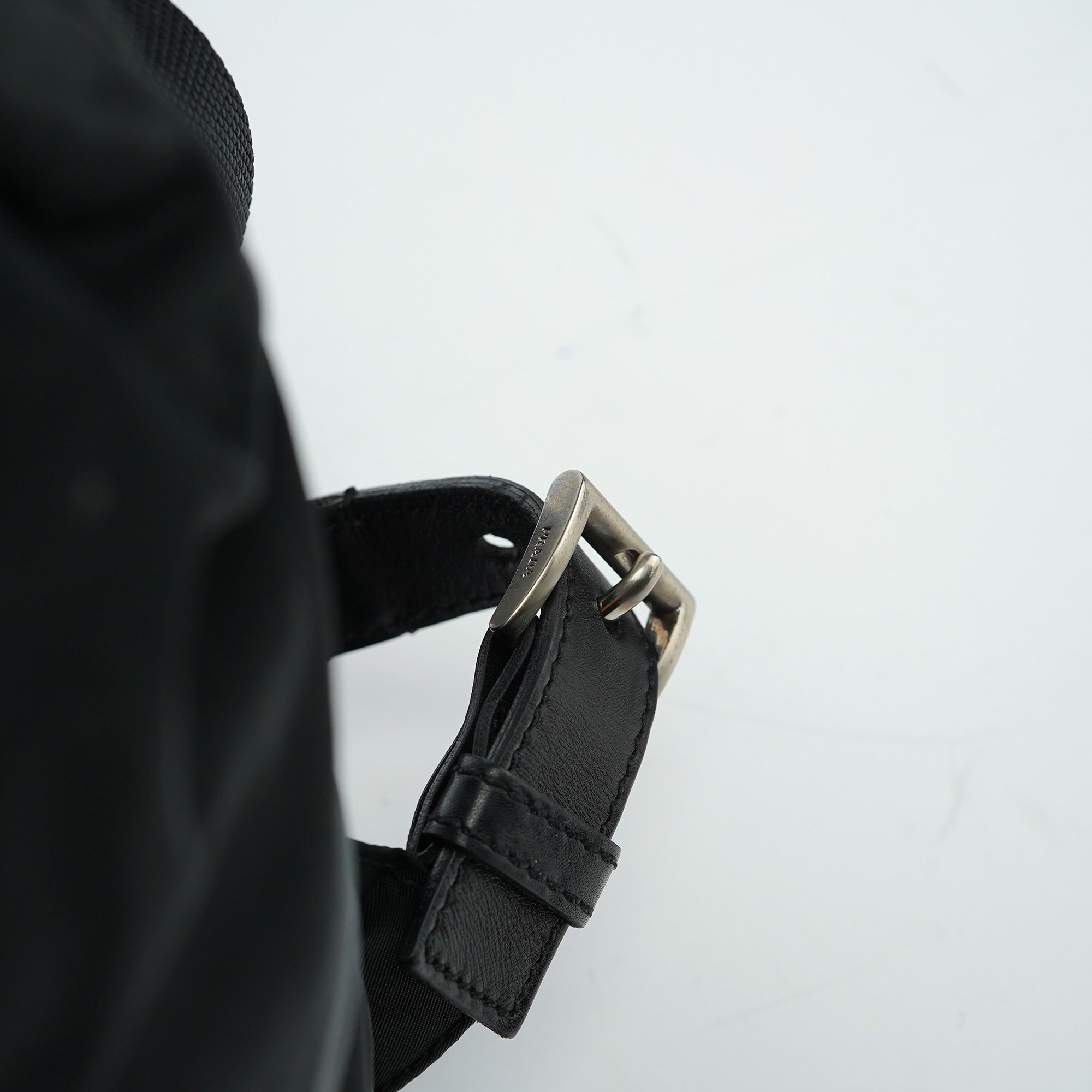 BZ0003 Black Tessuto Vela Backpack