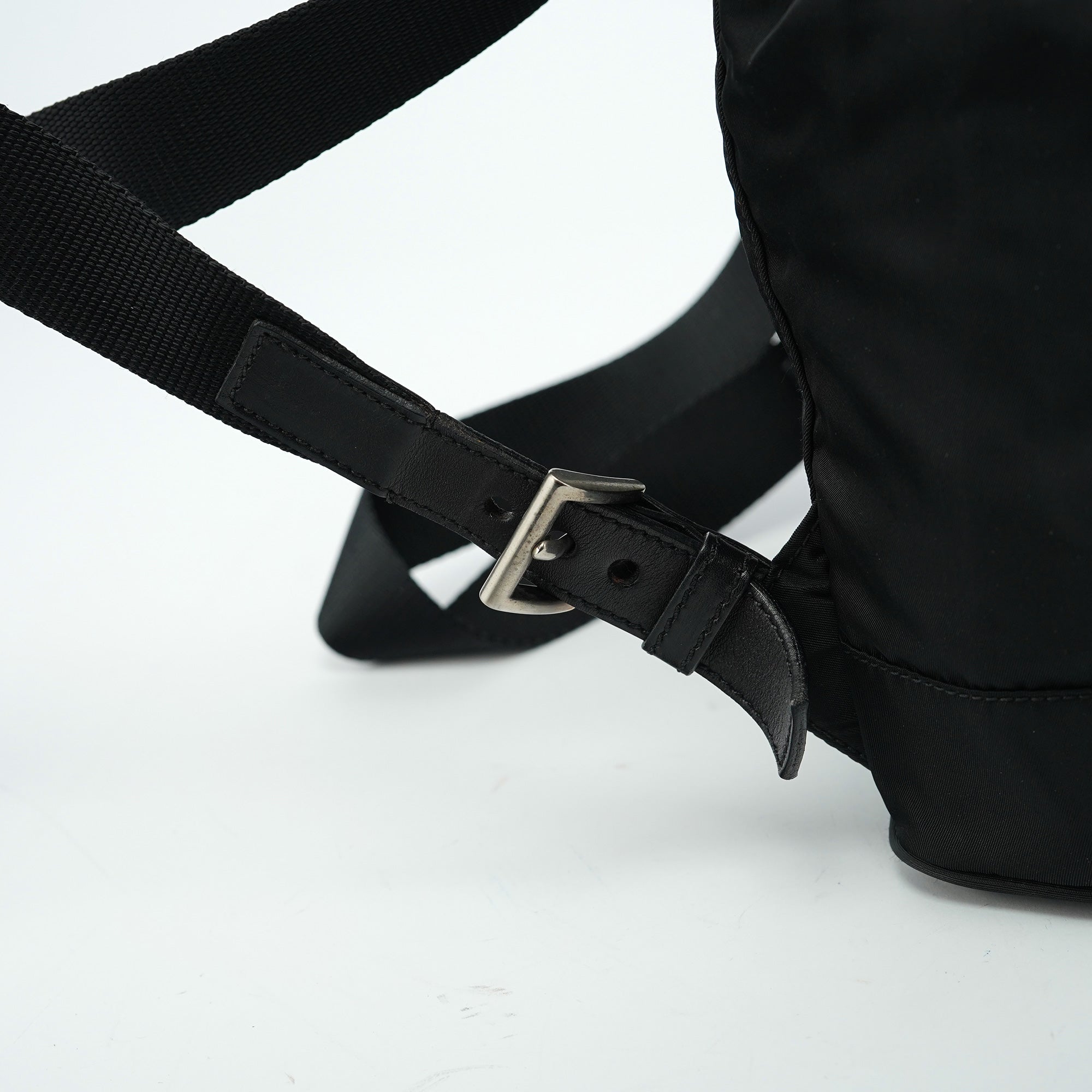 BZ0003 Black Tessuto Vela Backpack