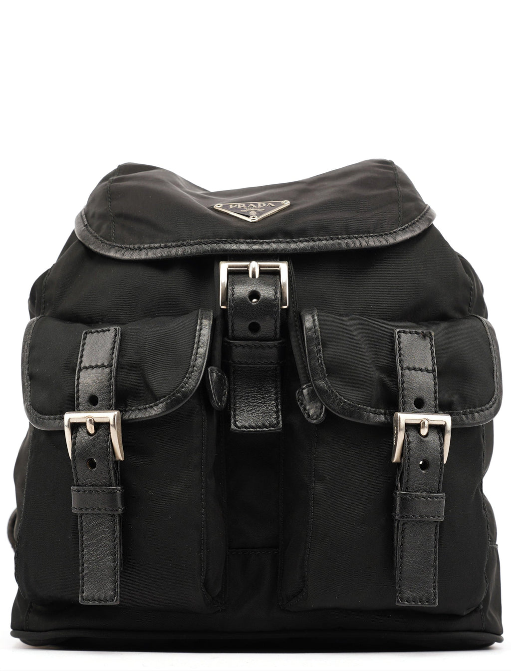 BZ0003 Black Tessuto Vela Backpack