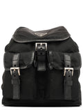 BZ0003 Black Tessuto Vela Backpack