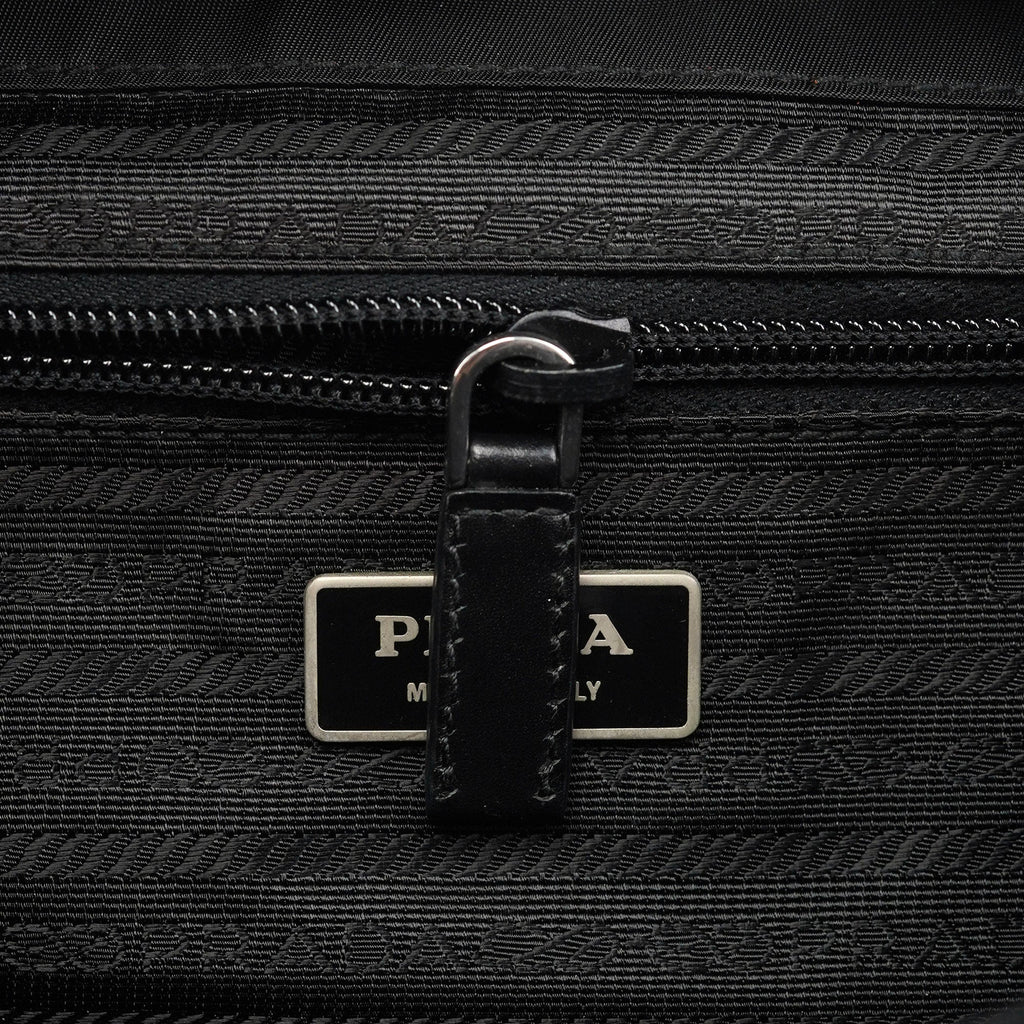 BZ2811 Black Tessuto Vela Backpack