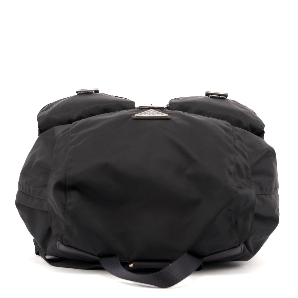 BZ2811 Black Tessuto Vela Backpack
