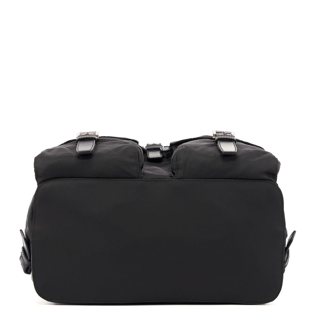 BZ2811 Black Tessuto Vela Backpack
