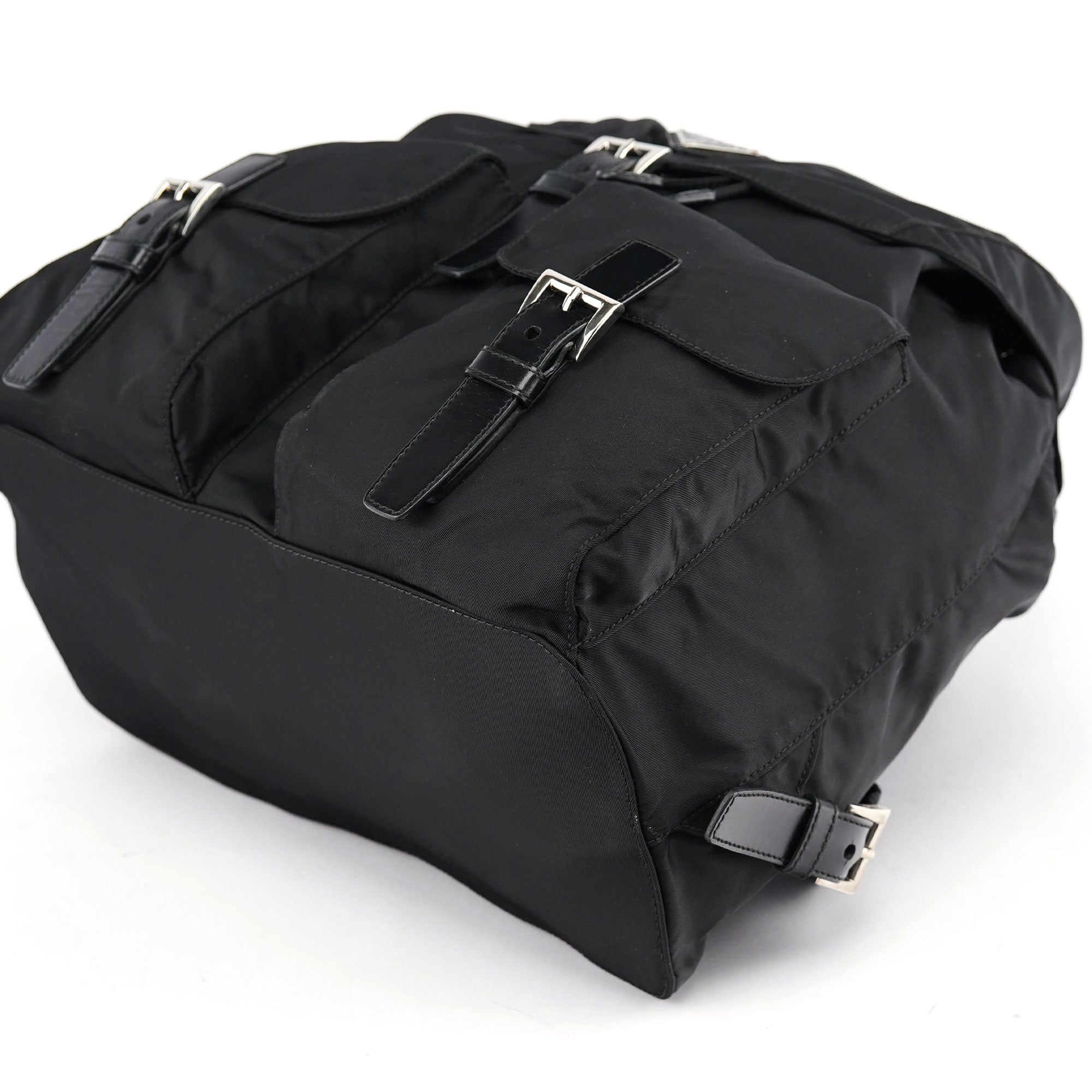 BZ2811 Black Tessuto Vela Backpack