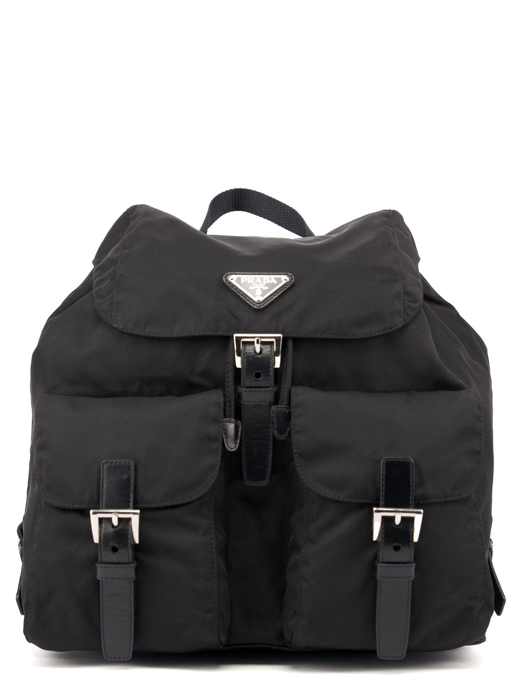 BZ2811 Black Tessuto Vela Backpack