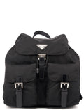 BZ2811 Black Tessuto Vela Backpack