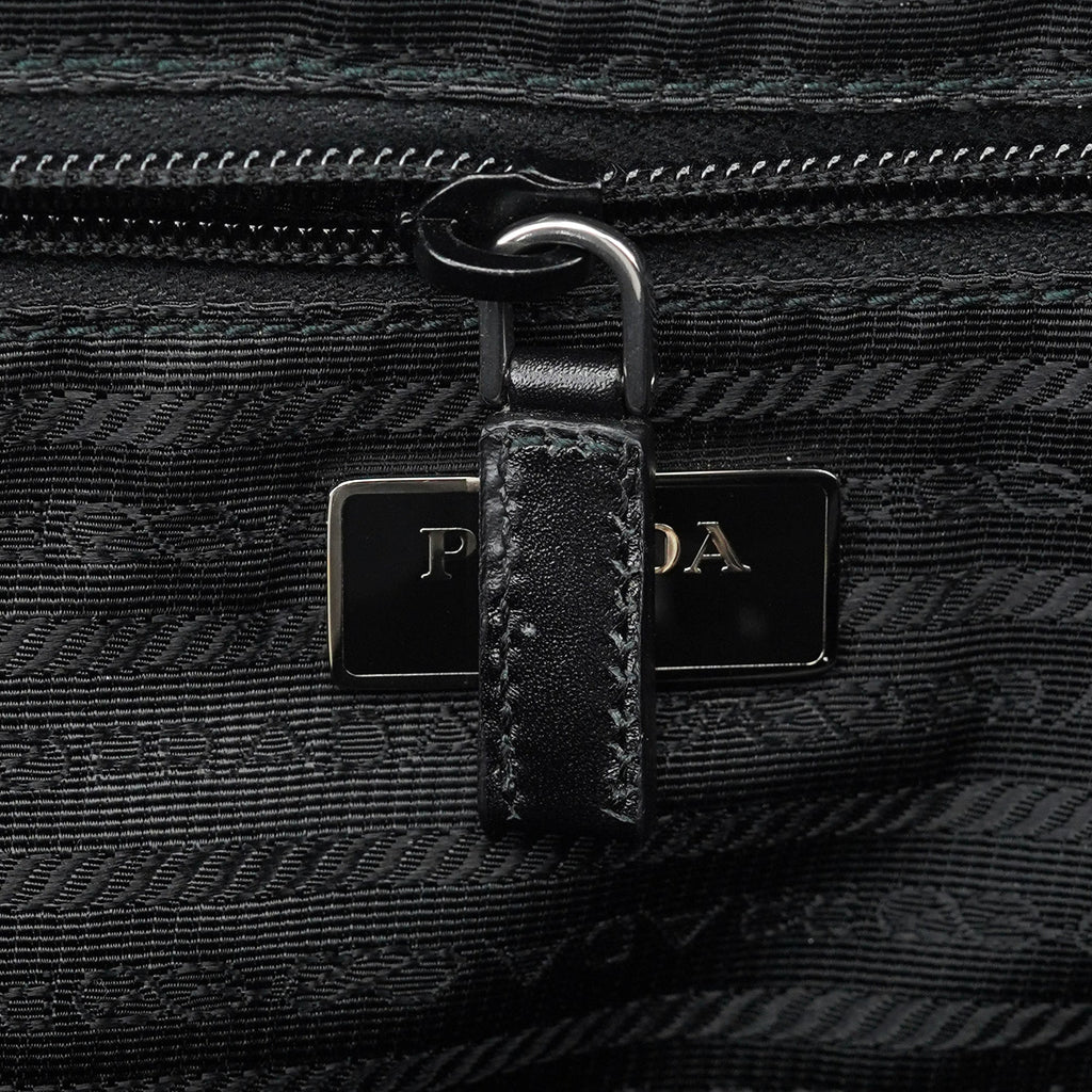 BZ2811 Black Tessuto Vela Backpack