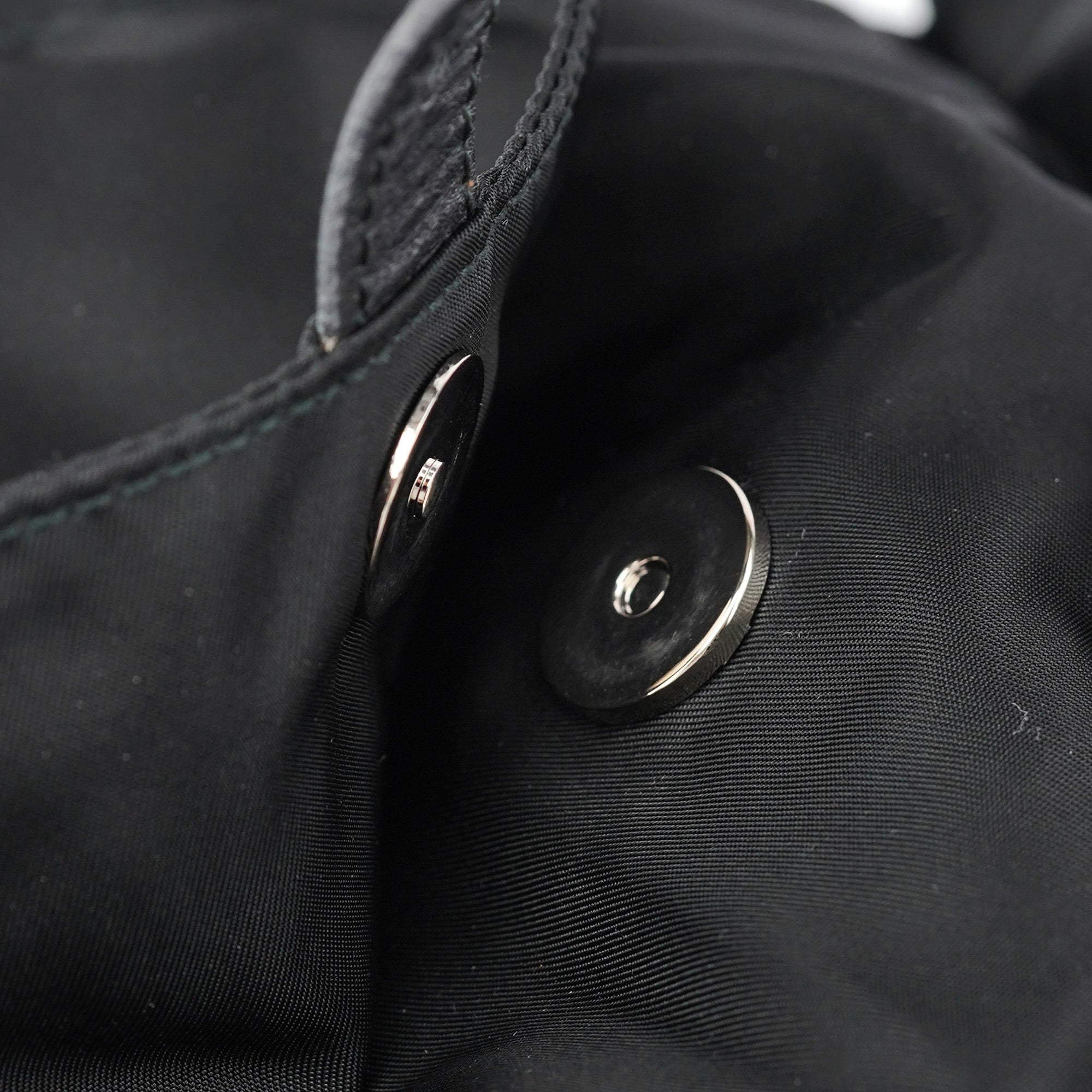 BZ2811 Black Tessuto Vela Backpack