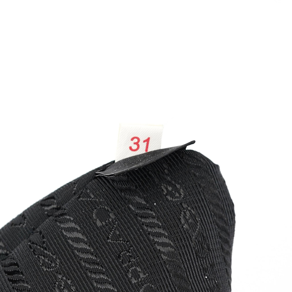 BZ2811 Black Tessuto Vela Backpack