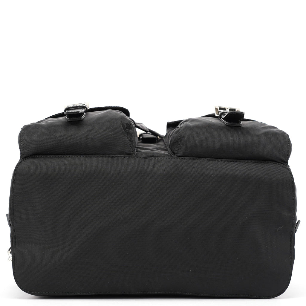 BZ2811 Black Tessuto Vela Backpack
