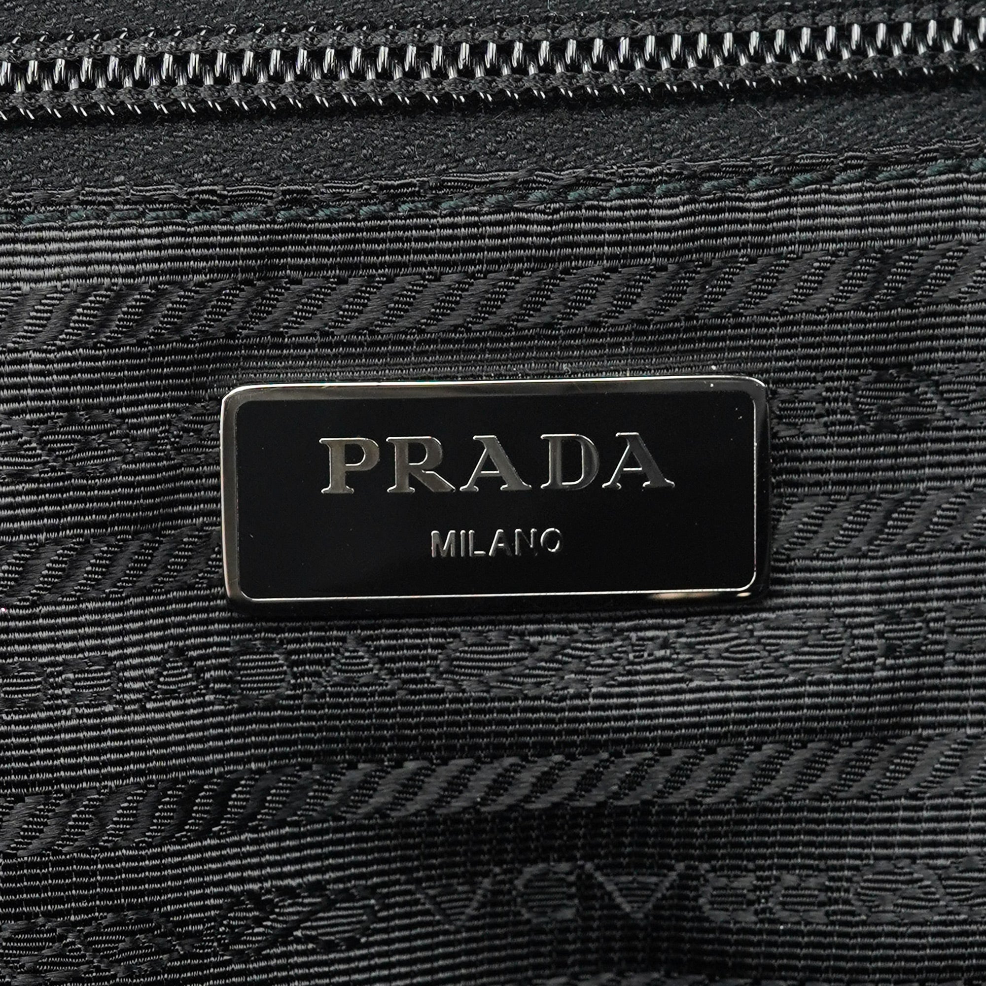 BZ2811 Black Tessuto Vela Backpack
