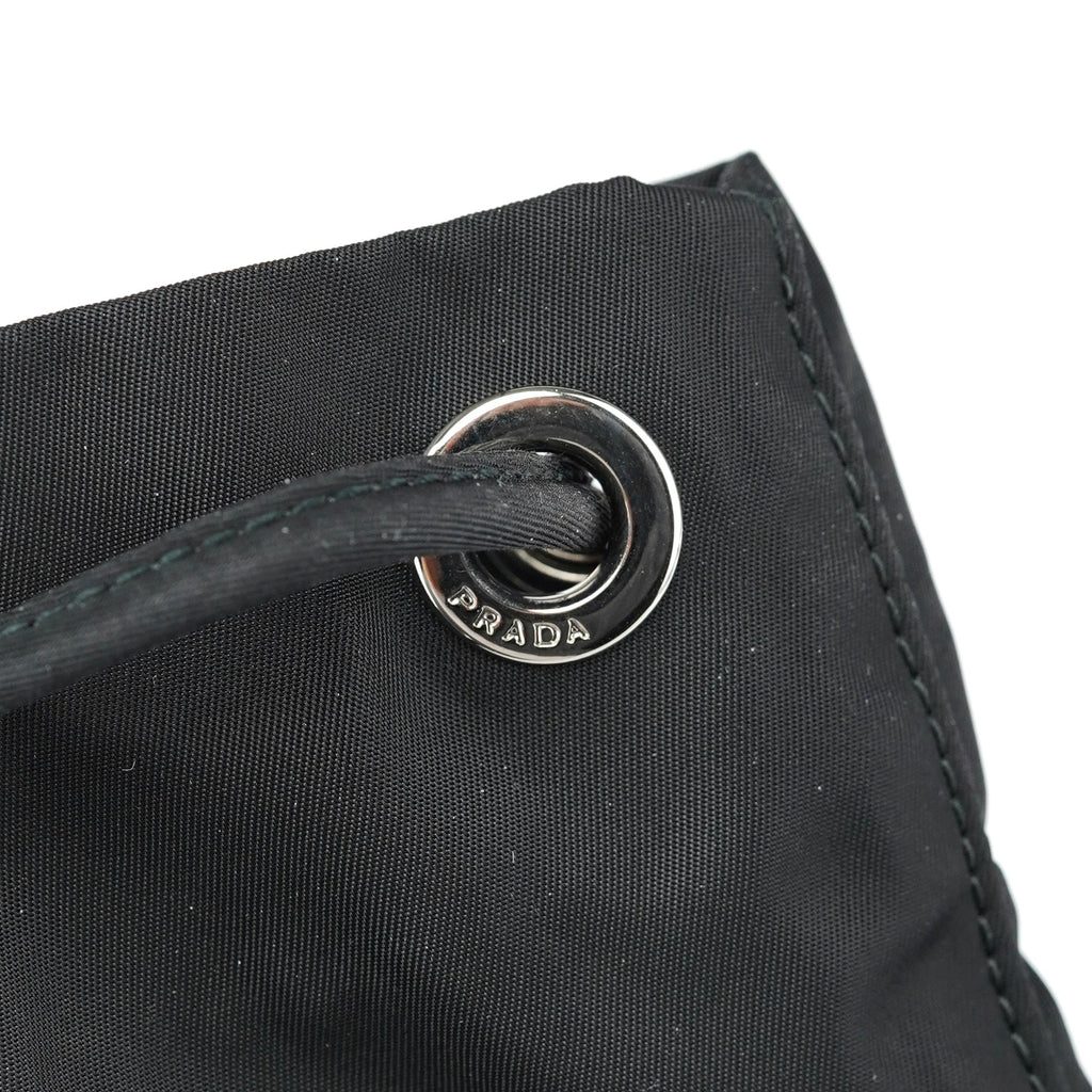 BZ2811 Black Tessuto Vela Backpack