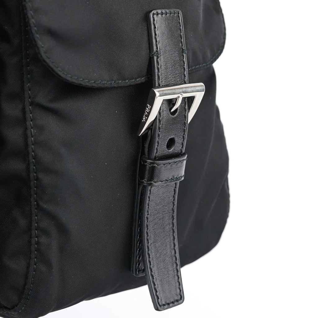 BZ2811 Black Tessuto Vela Backpack