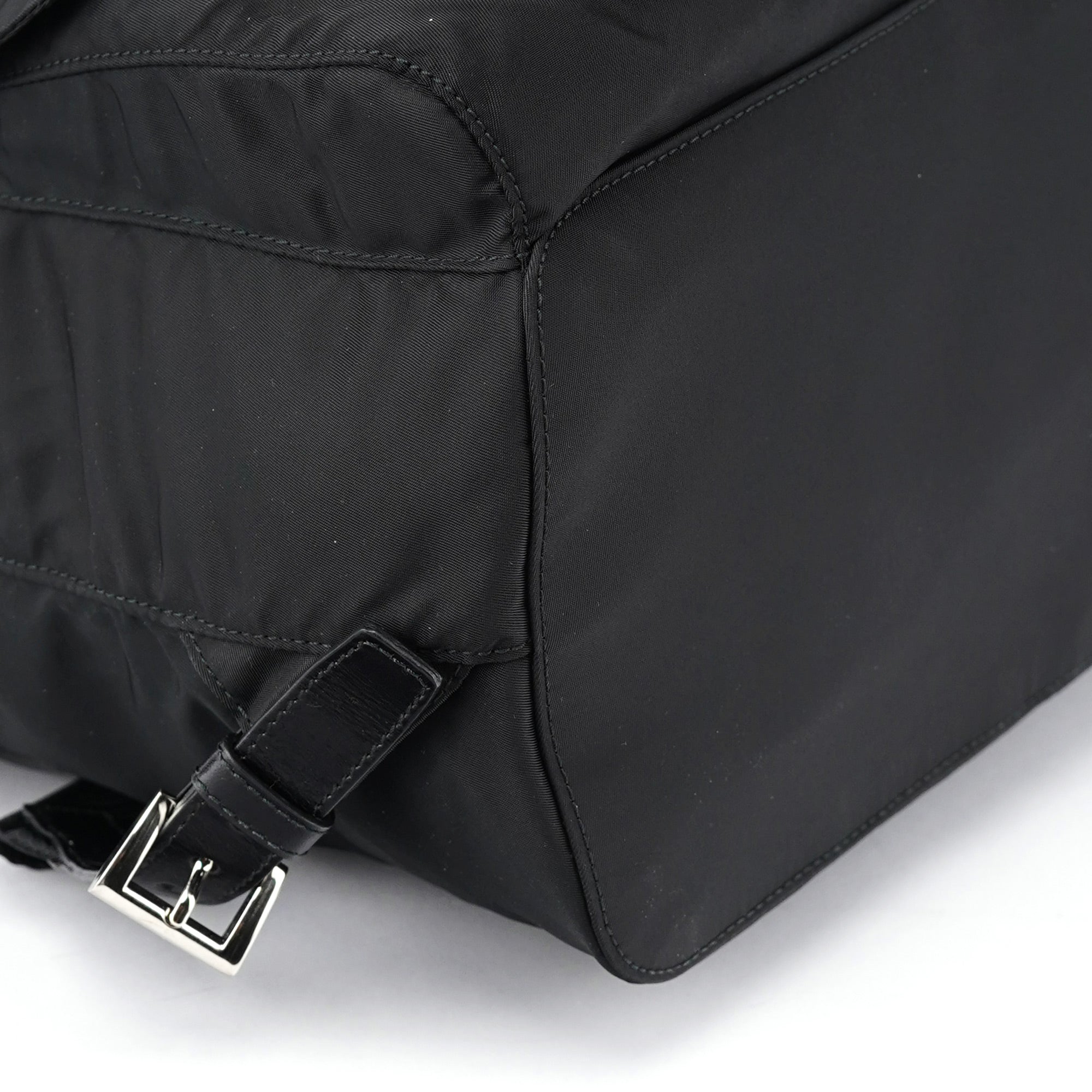 BZ2811 Black Tessuto Vela Backpack