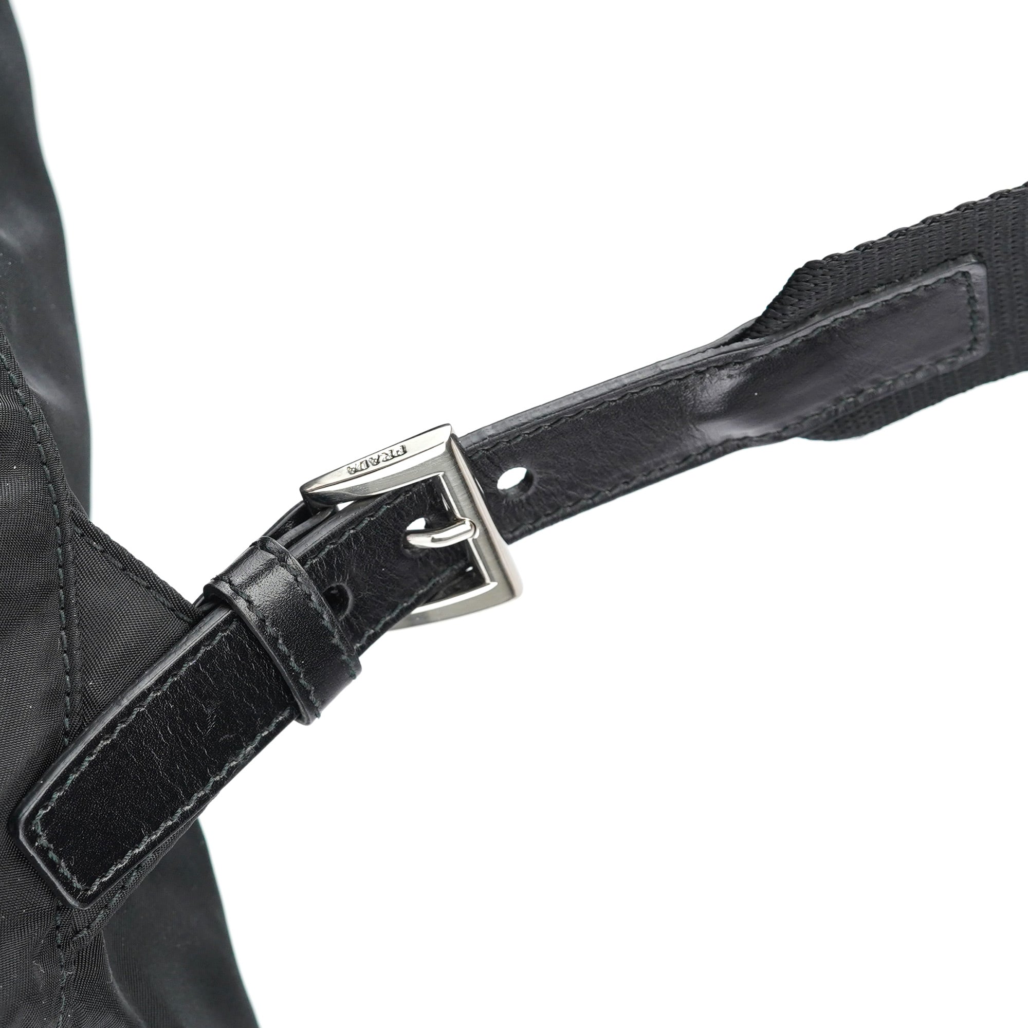 BZ2811 Black Tessuto Vela Backpack