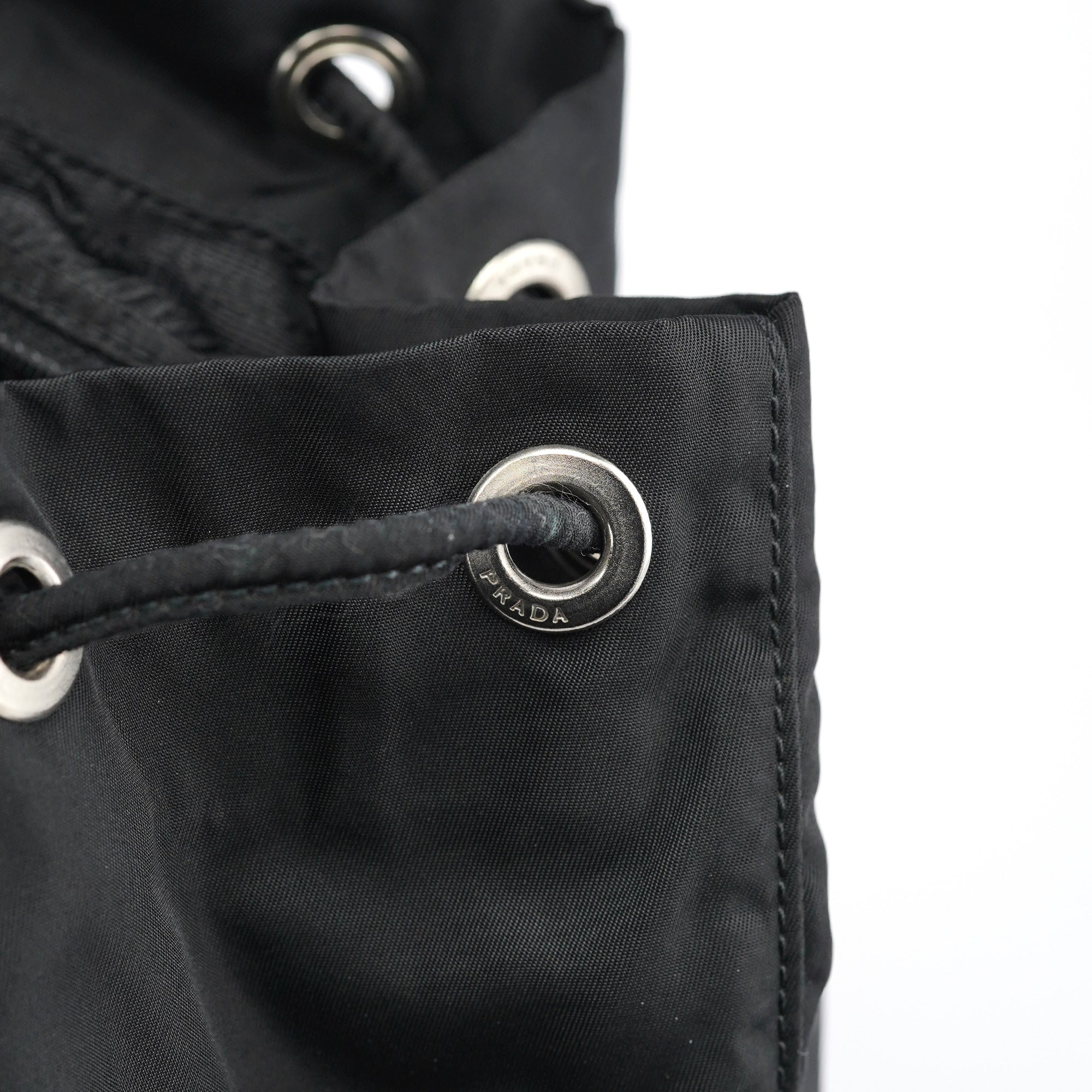 BZ2811 Black Tessuto Vela Backpack