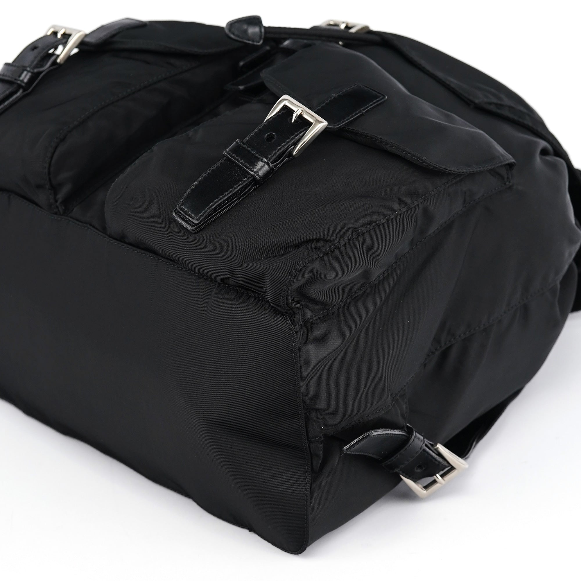 BZ2811 Black Tessuto Vela Backpack