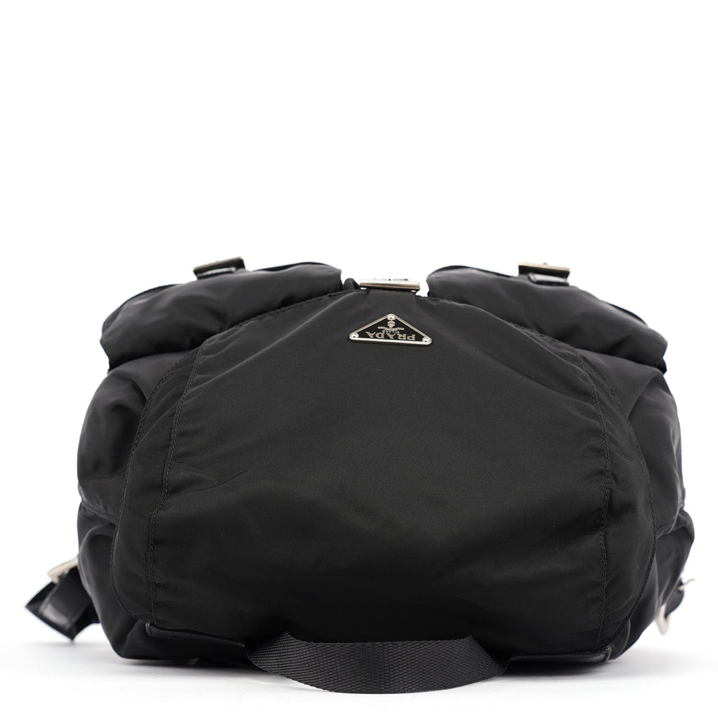 BZ2811 Black Tessuto Vela Backpack