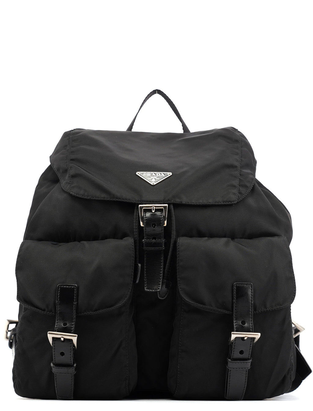 BZ2811 Black Tessuto Vela Backpack