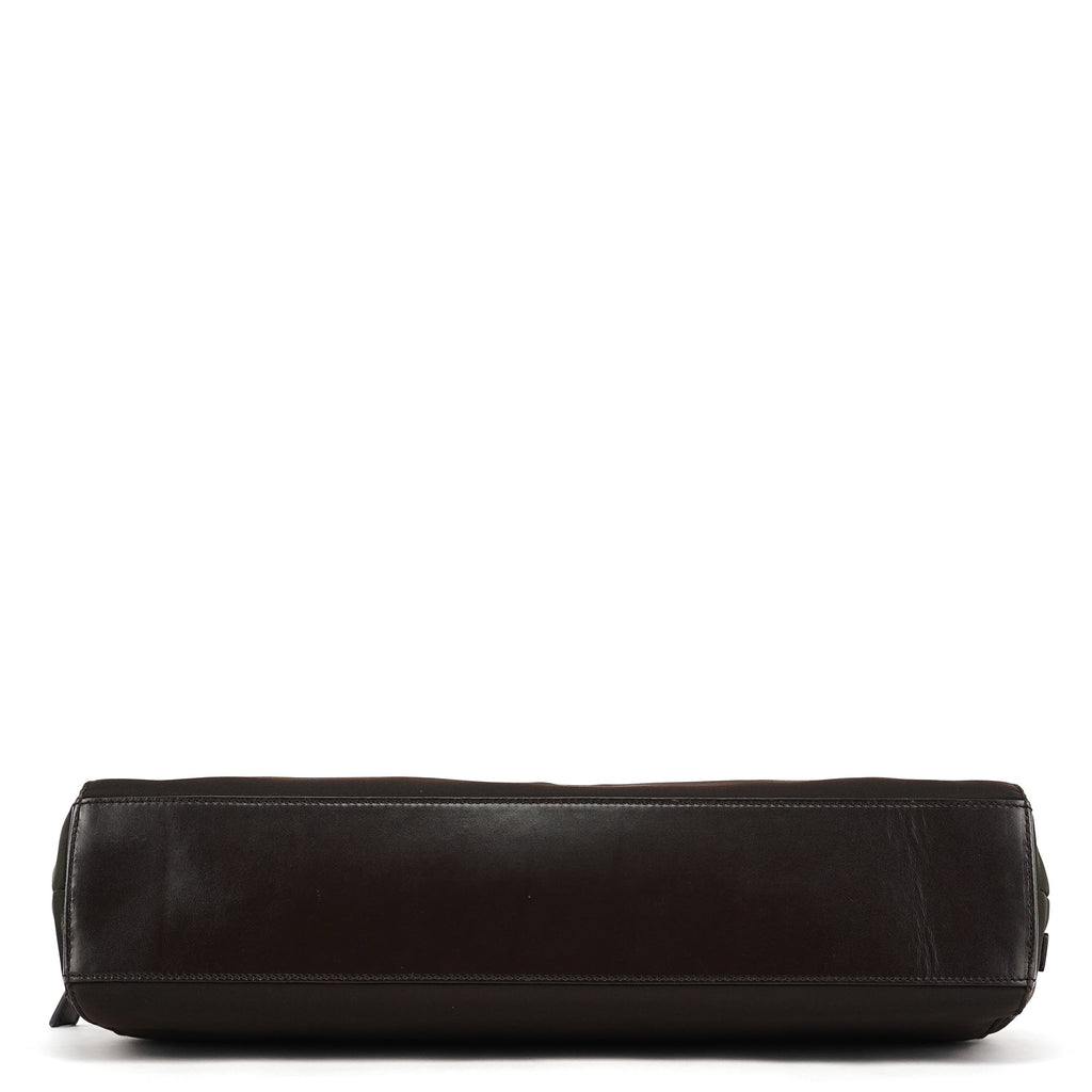 Dark Green Tessuto Chic Shoulder Bag