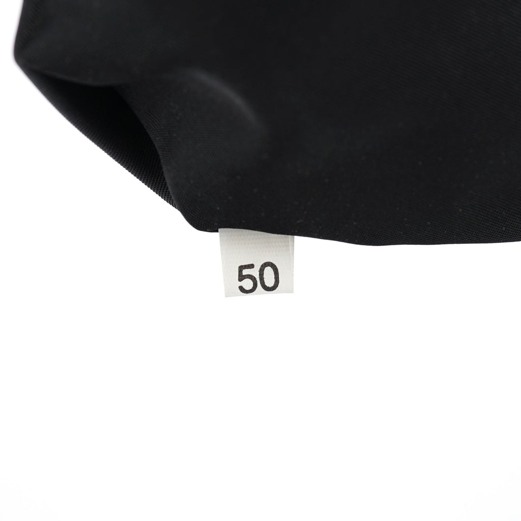 Dark Grey Satin Plastic Handle Shoulder Bag