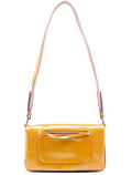 Fall 1999 Yellow Vernice Patent Leather Shoulder Bag