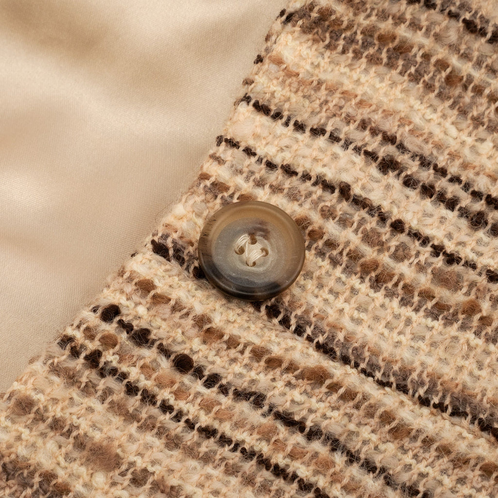 Fall 2000 Beige Tweed Campaign Runway Blazer Jacket