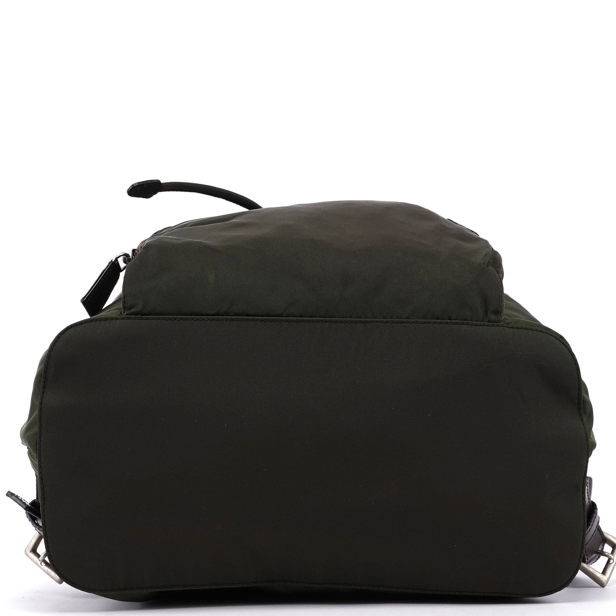 Green Nylon Backpack