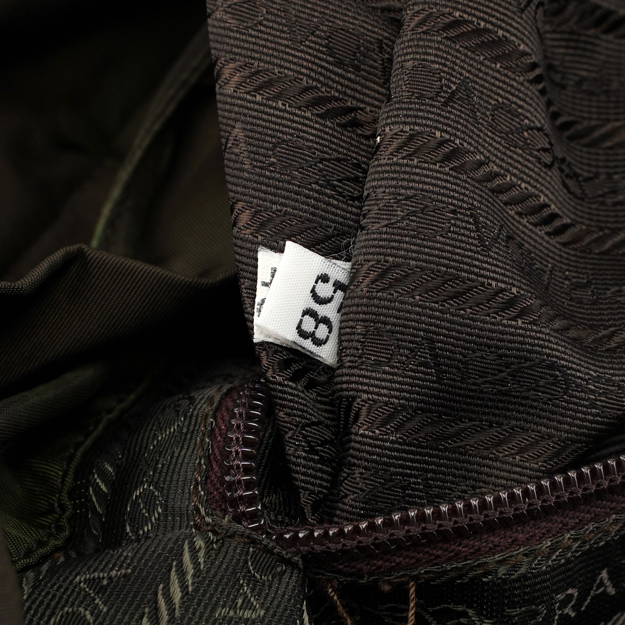Green Nylon Backpack
