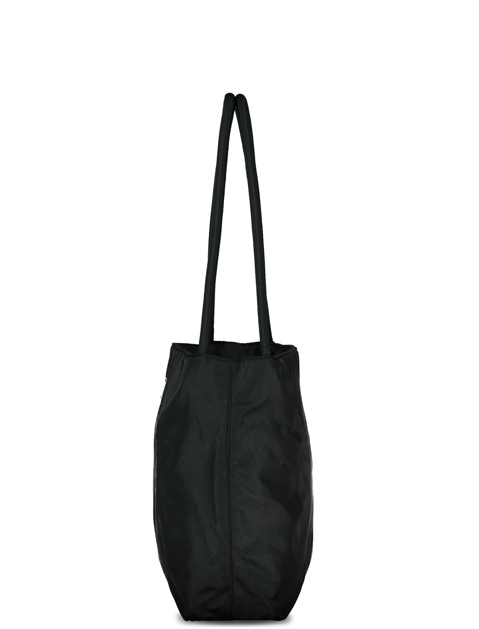 Green Nylon Tessuto City Tote Bag