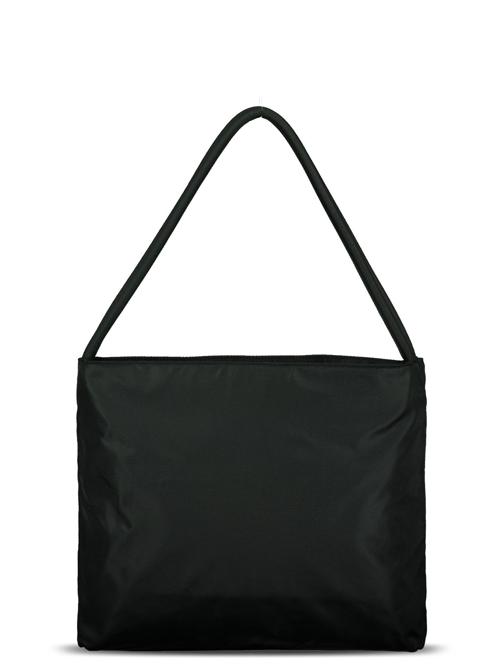 Green Nylon Tessuto City Tote Bag