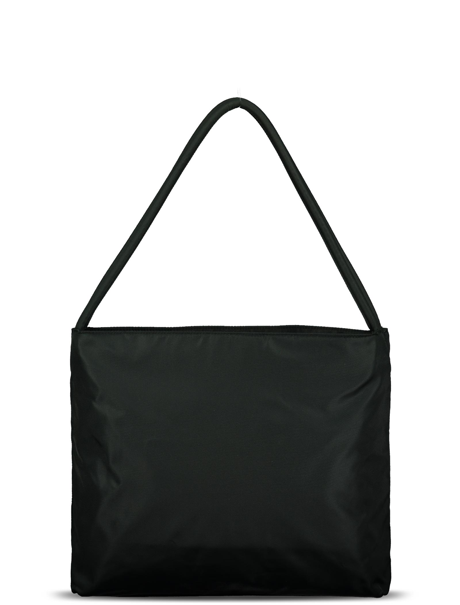 Green Nylon Tessuto City Tote Bag