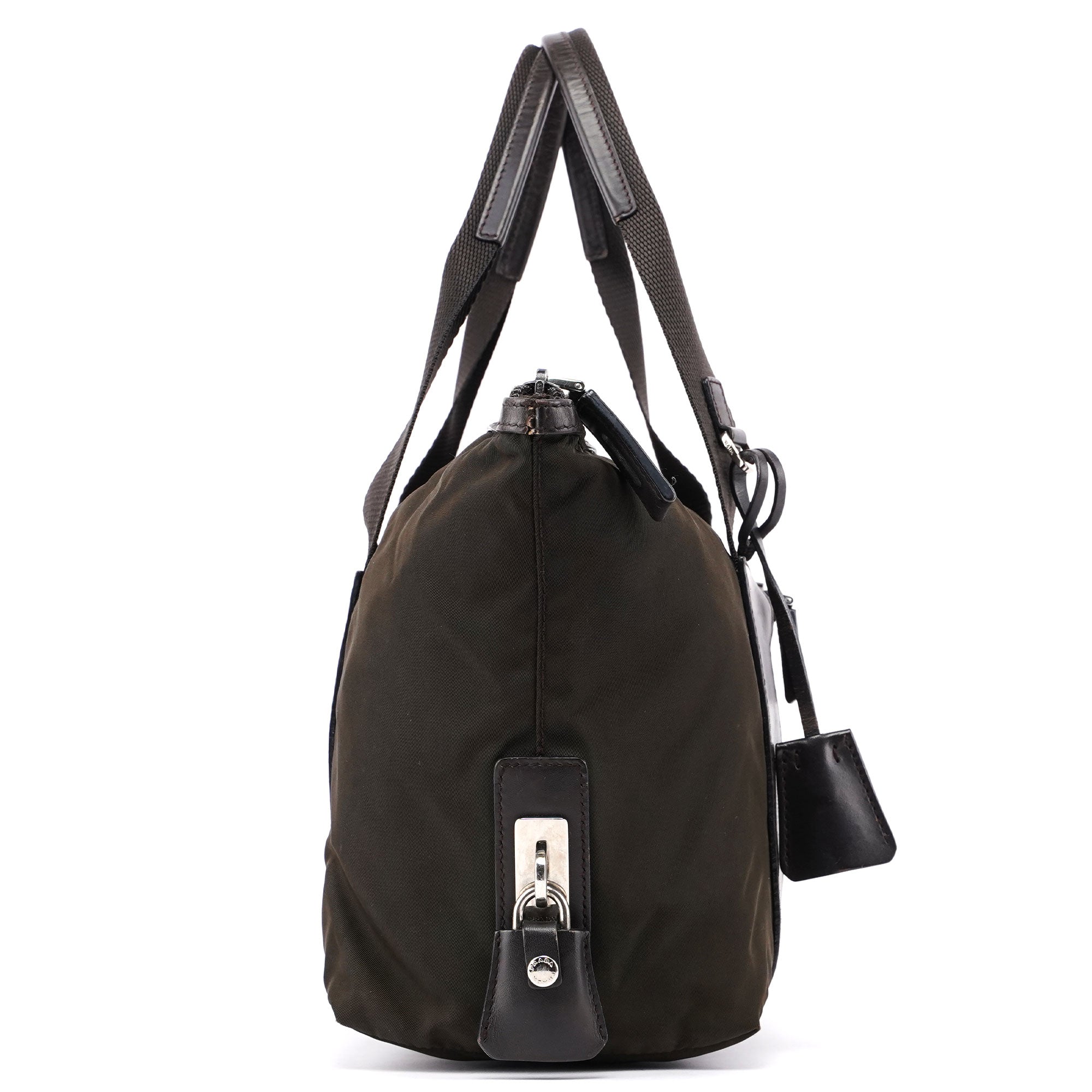 Green Tessuto Calf Tote Bag