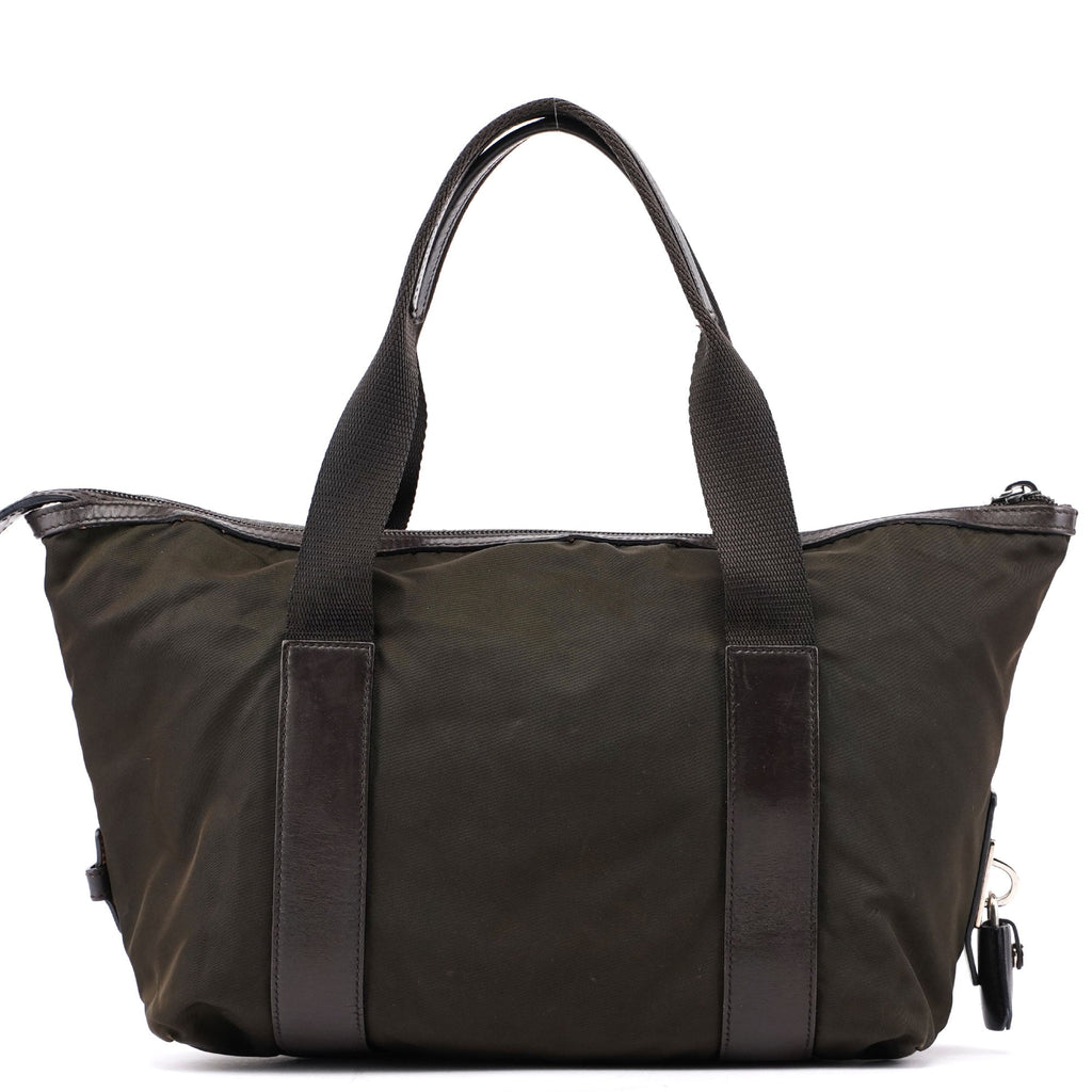 Green Tessuto Calf Tote Bag