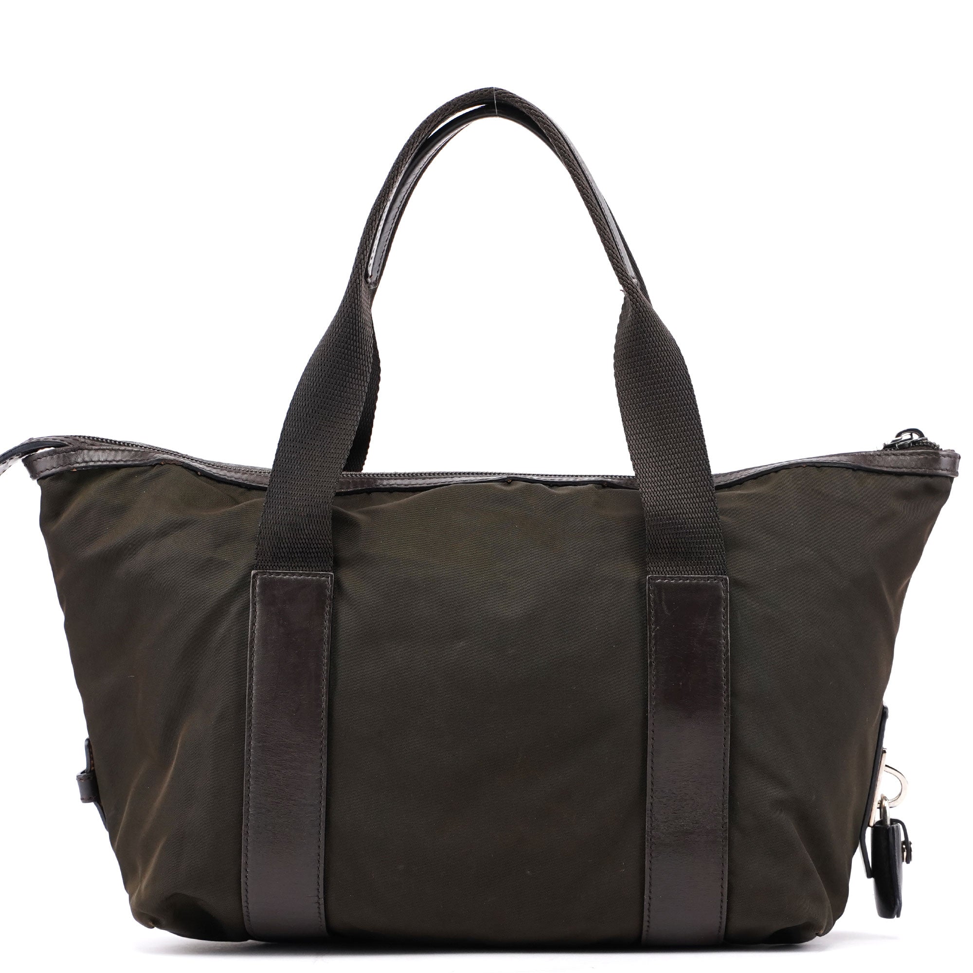 Green Tessuto Calf Tote Bag
