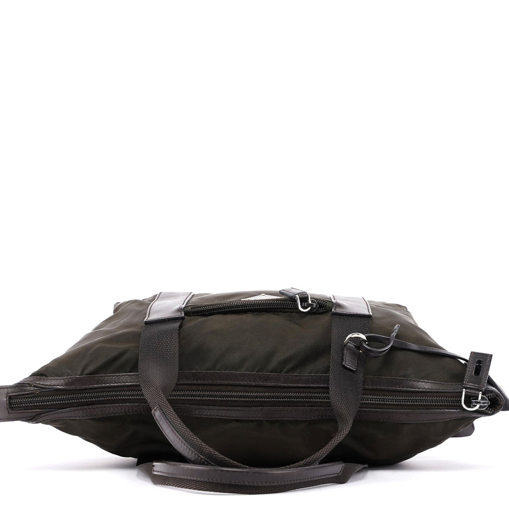 Green Tessuto Calf Tote Bag