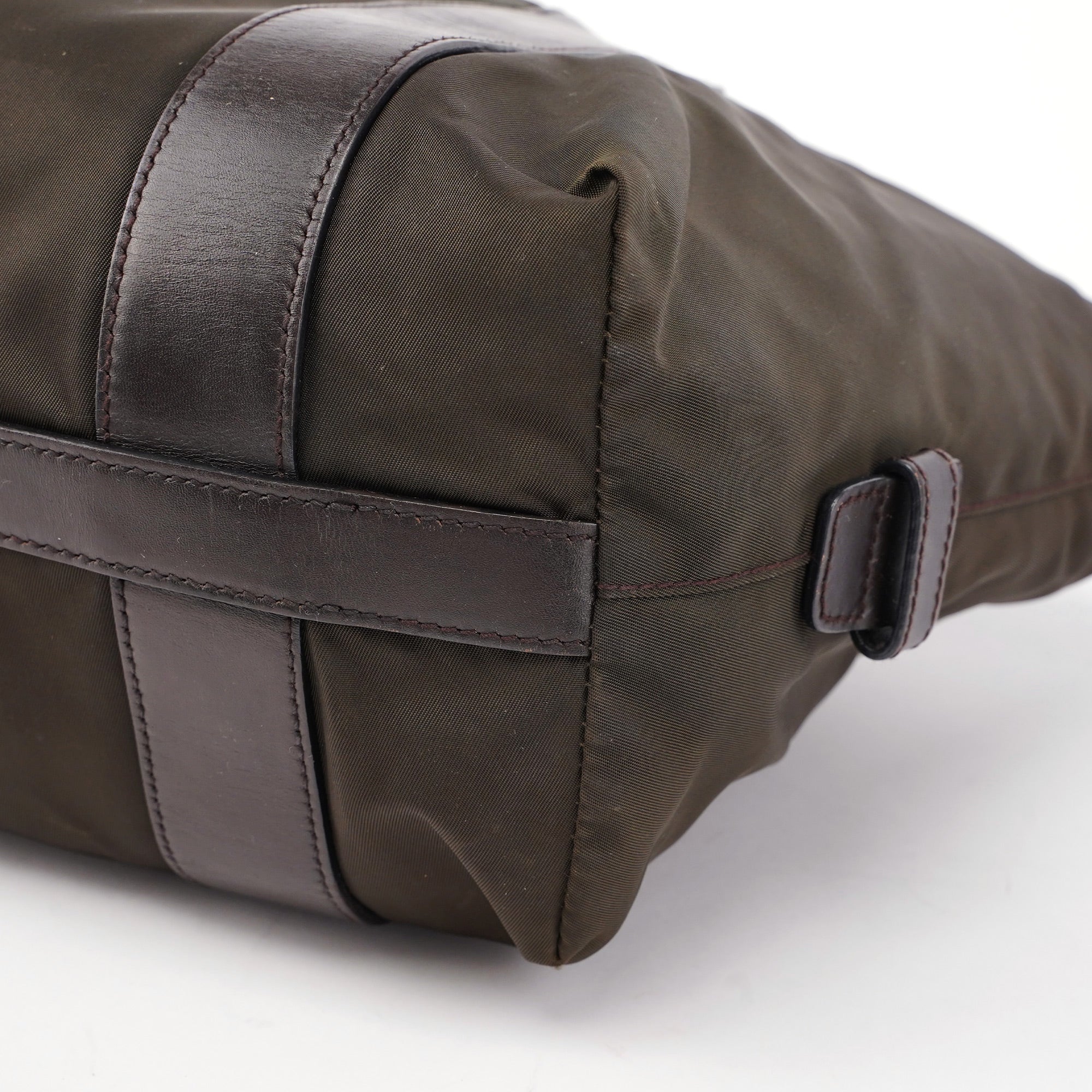 Green Tessuto Calf Tote Bag
