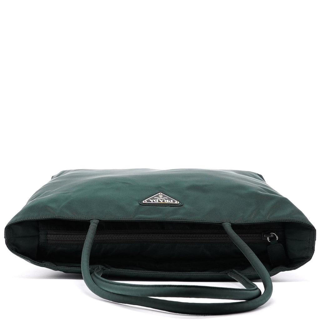 Green Tessuto City Tote Bag