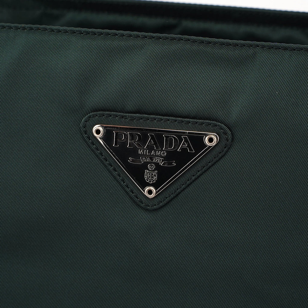 Green Tessuto City Tote Bag