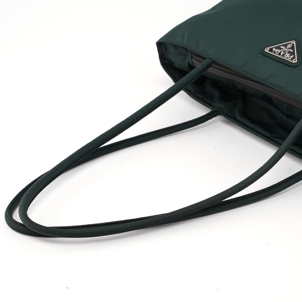 Green Tessuto City Tote Bag