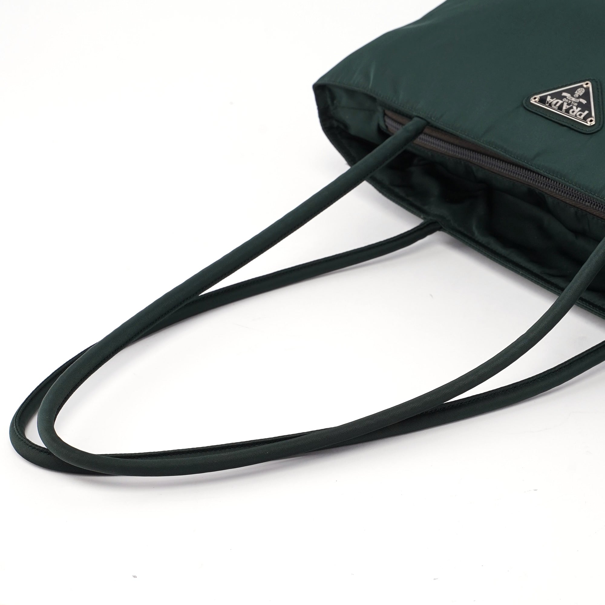 Green Tessuto City Tote Bag