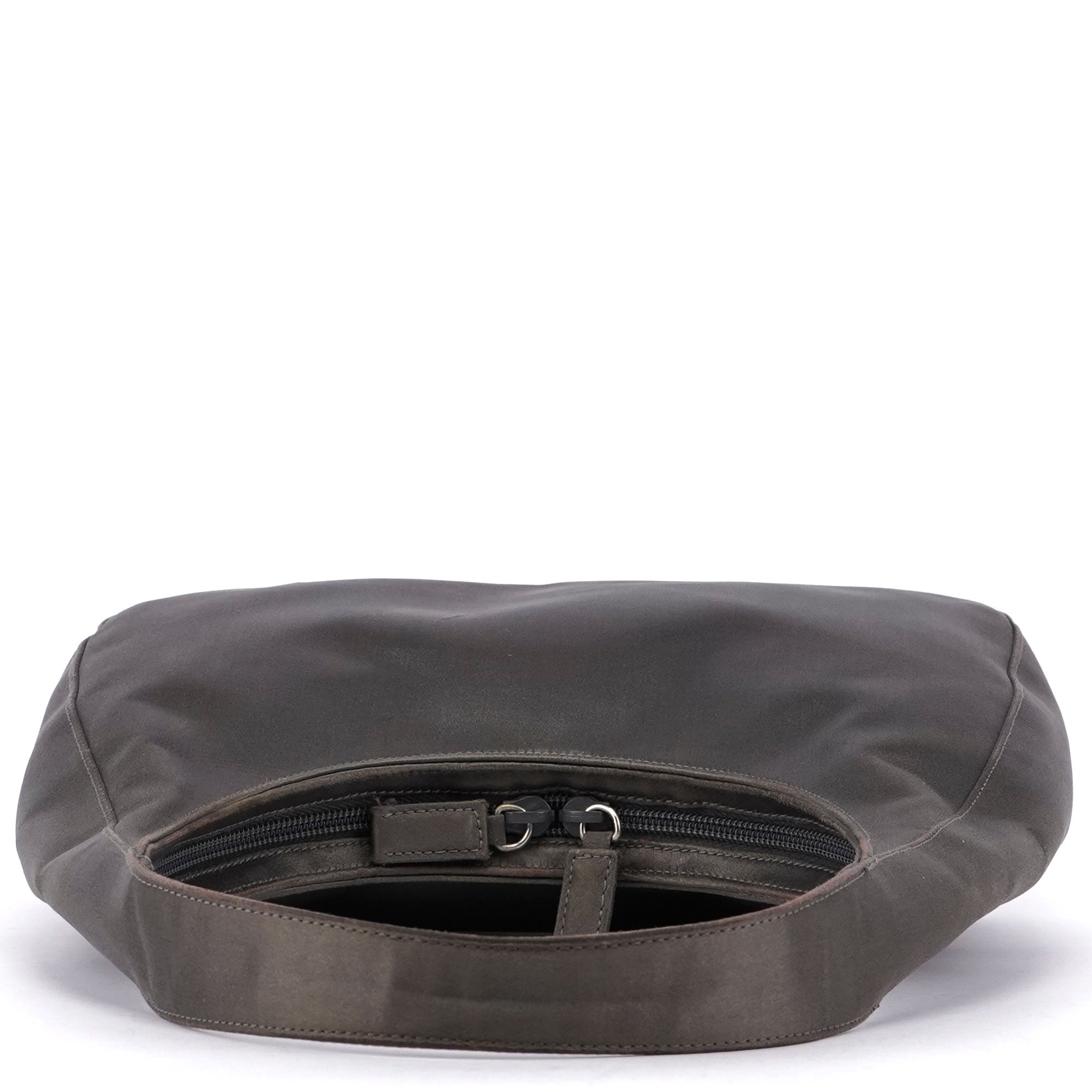 Grey Raso Asim Hobo Shoulder Bag