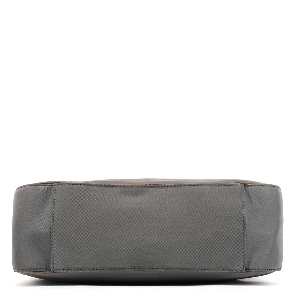 Grey Tessuto Plex Nylon Tote Bag