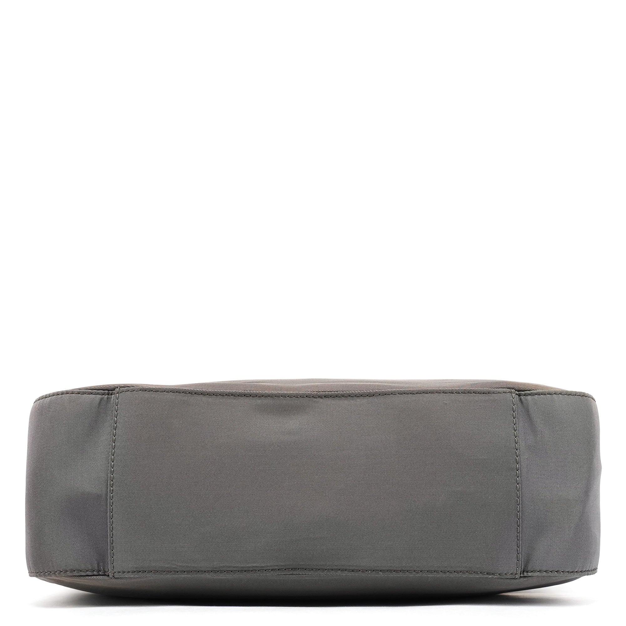 Grey Tessuto Plex Nylon Tote Bag