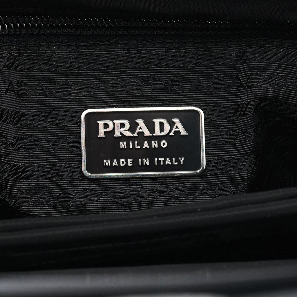 Grey Tessuto Plex Nylon Tote Bag