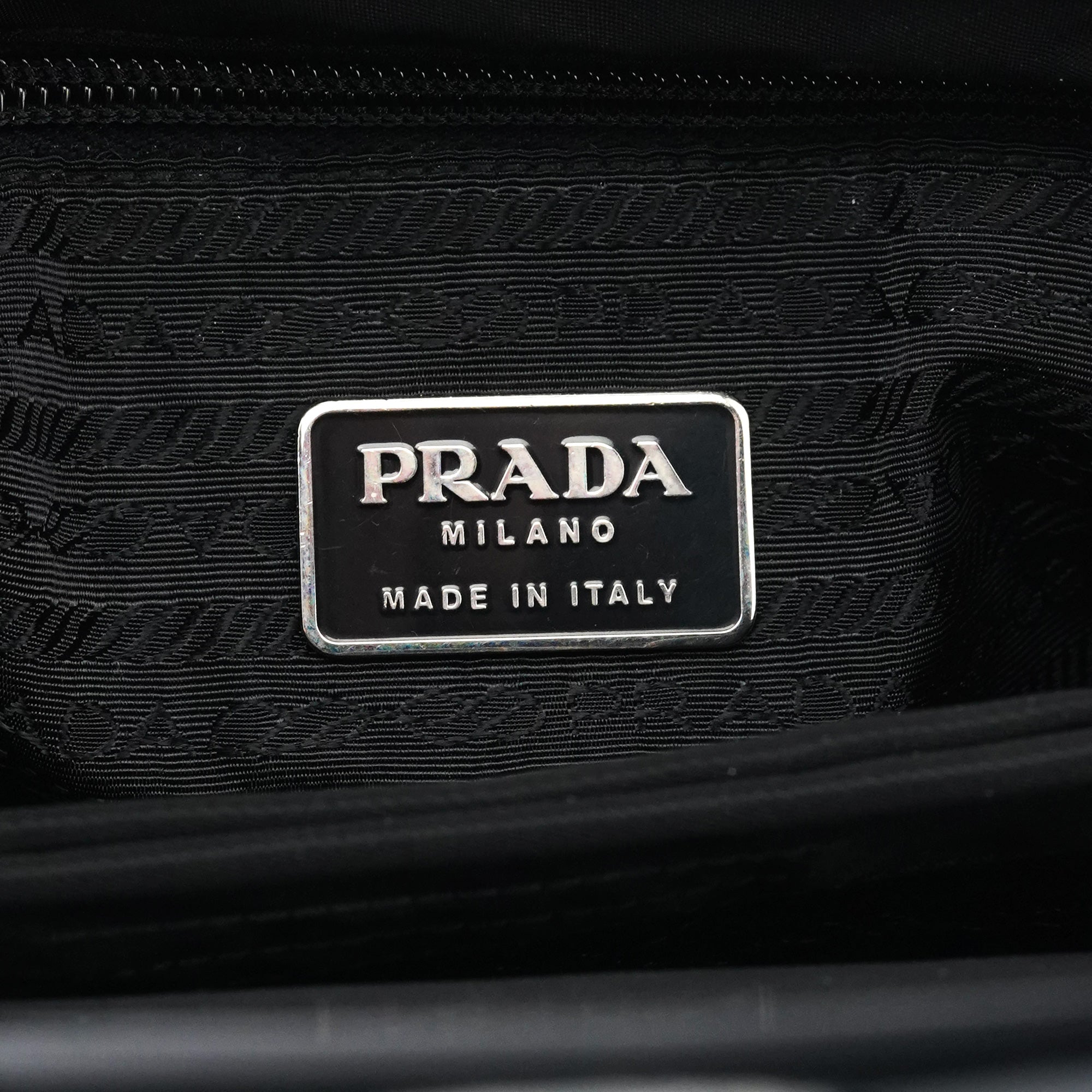 Grey Tessuto Plex Nylon Tote Bag